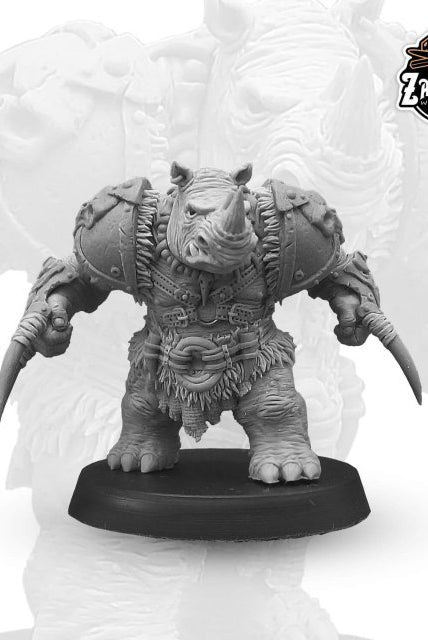 DnD Miniature Rhino