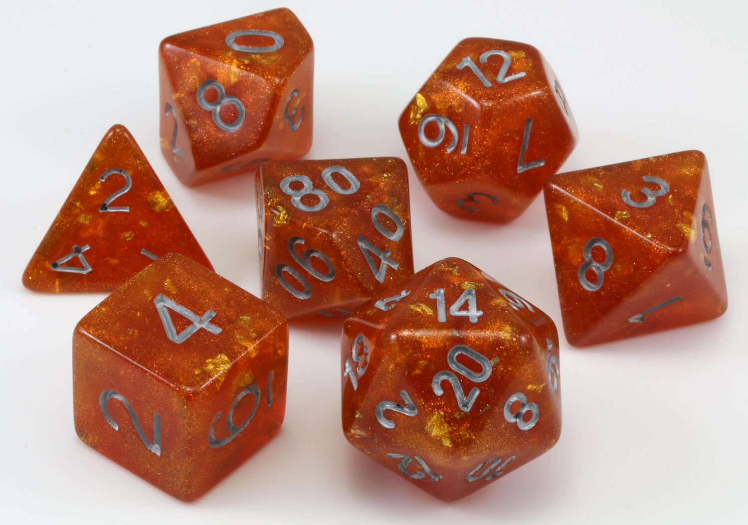 Bronze Dragon Scale Dice