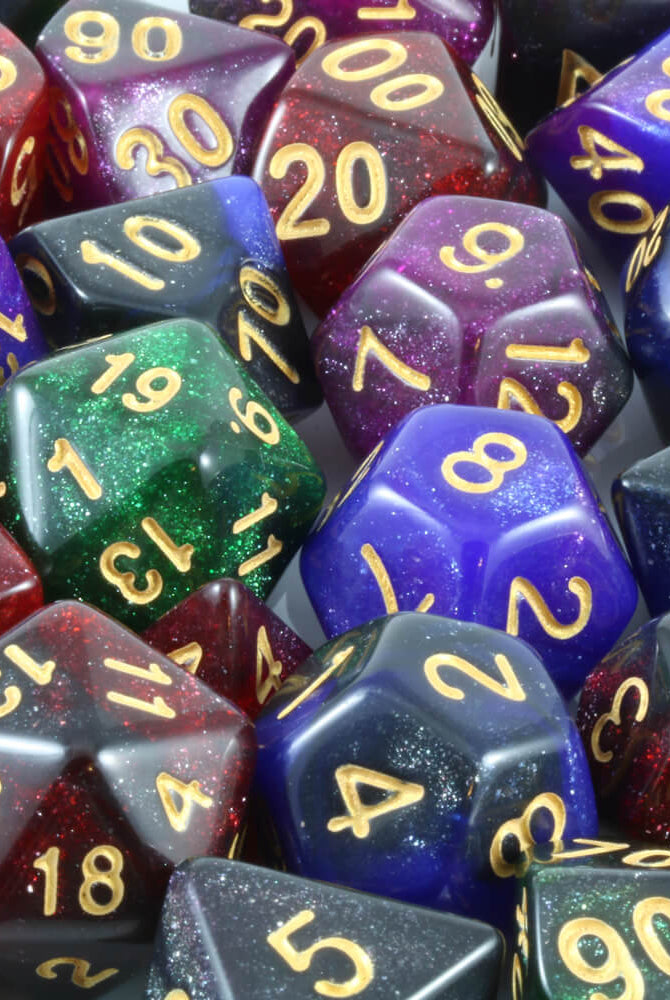 Cosmic dice for D&D