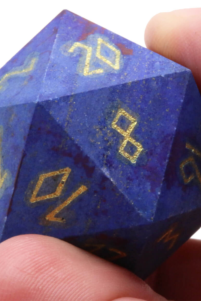 Lapis Lazuli D20
