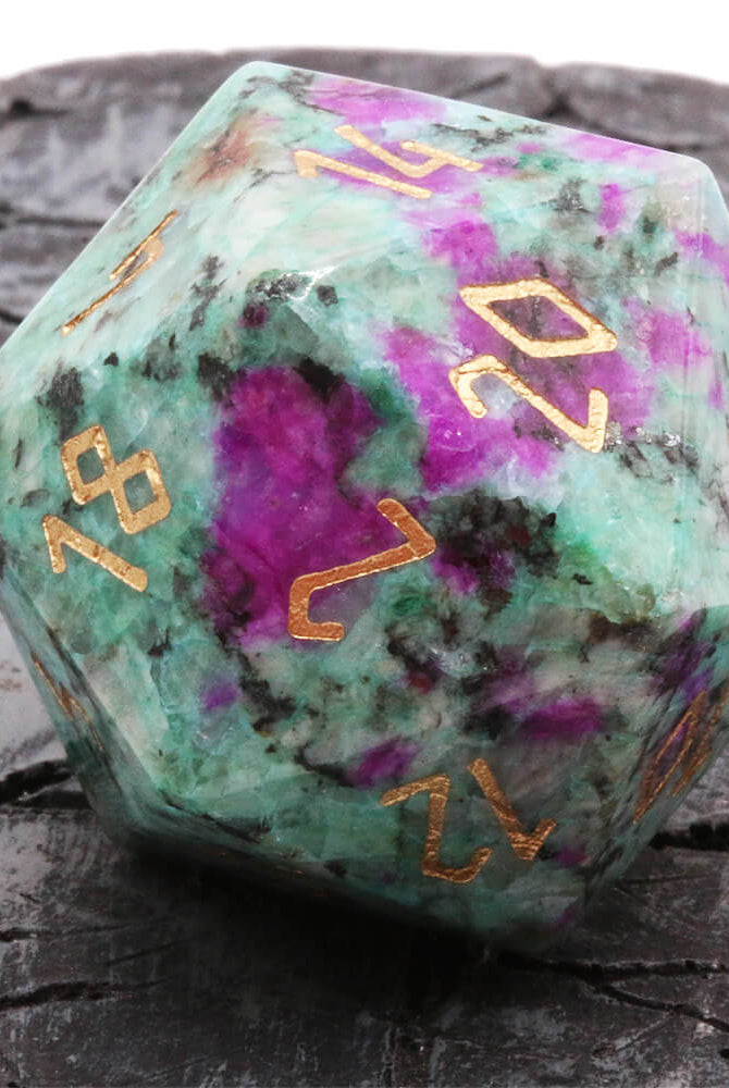 Premium Gemstone D20