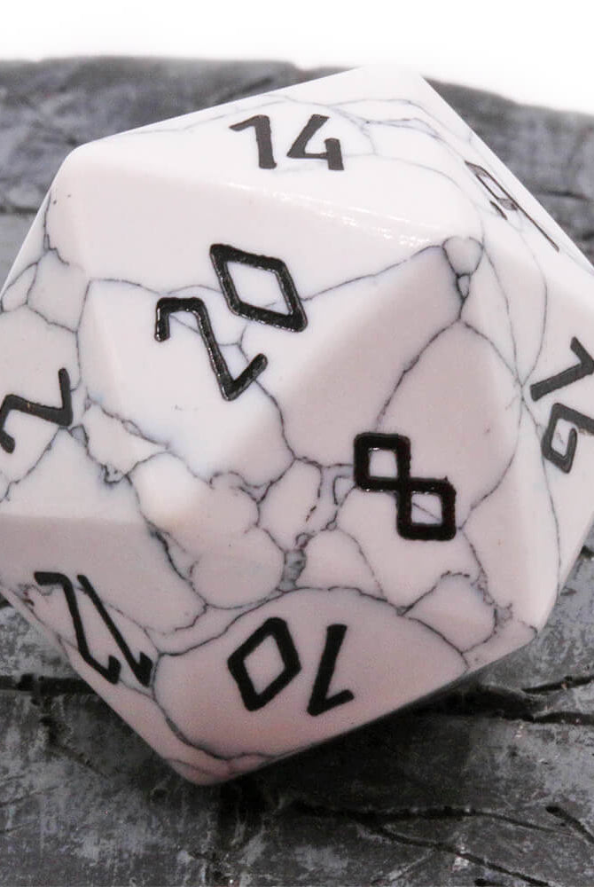 DnD Gemstone Dice D20