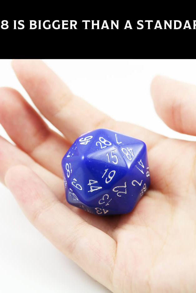 d48 sided dice size