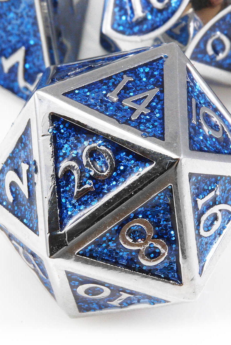 Blue Dice Metal Enamel 3