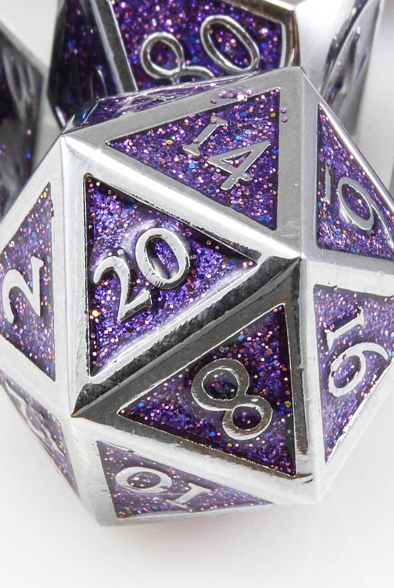 Purple d20 Sparkle