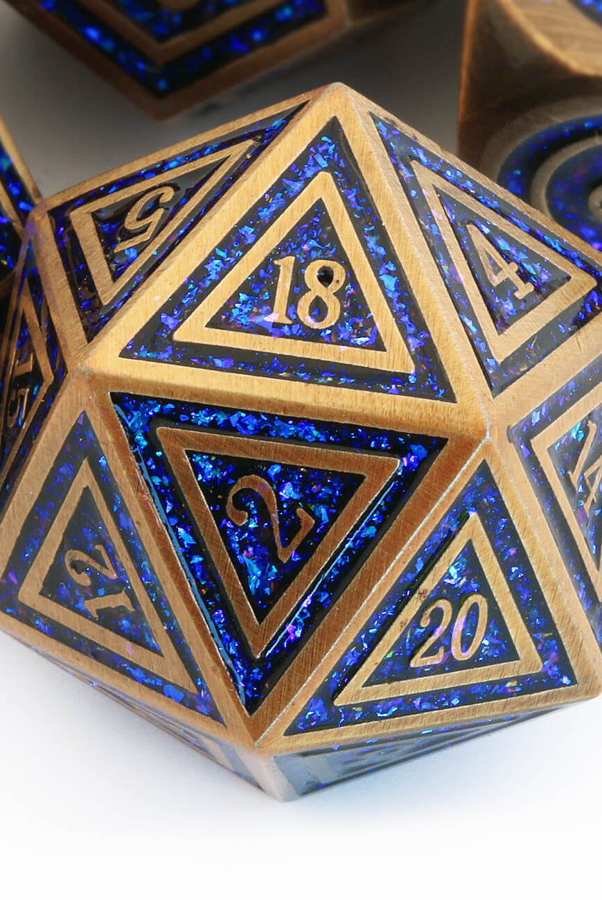Battle Mage Metal Dice 2