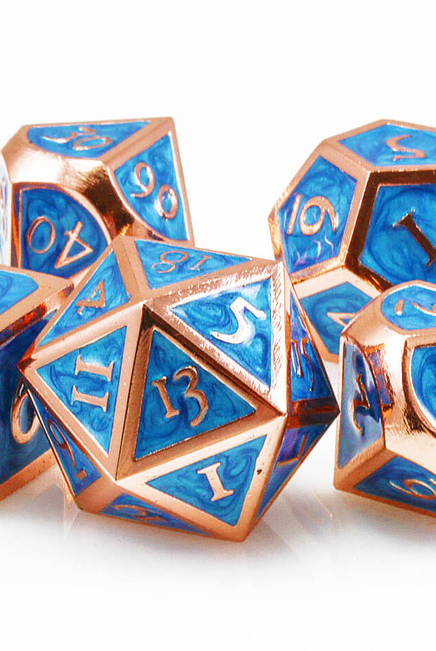 Cool Blue DND Dice