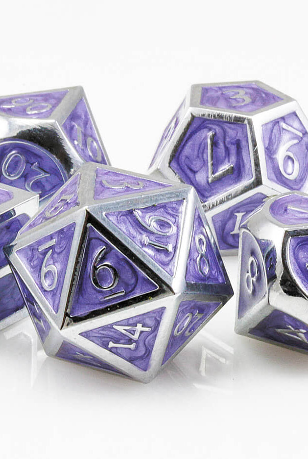 Beautiful Purple Dice