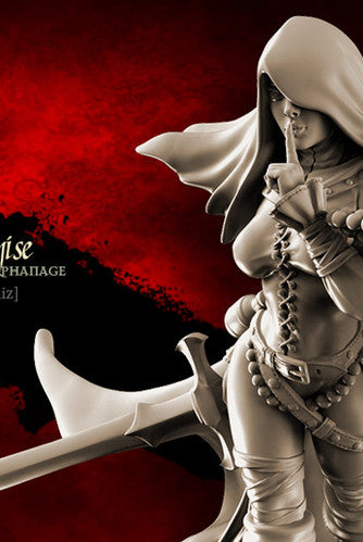 Raging Heroes Miniatures Toinette TTRPG Model