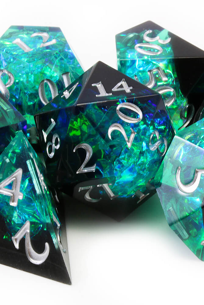 Sharp Edge Inclusion Dice Deep Space 3