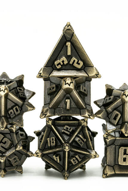 Pointy Metal Dice