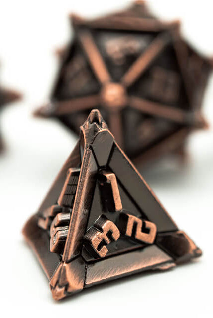 Kinetic Destroy Dice Copper 4