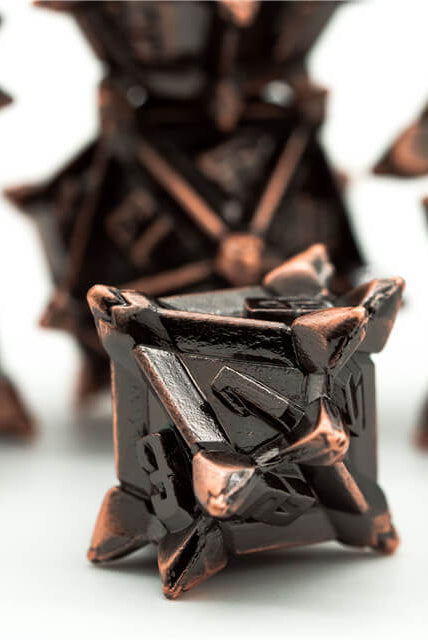 Kinetic Destroy Dice Copper 6
