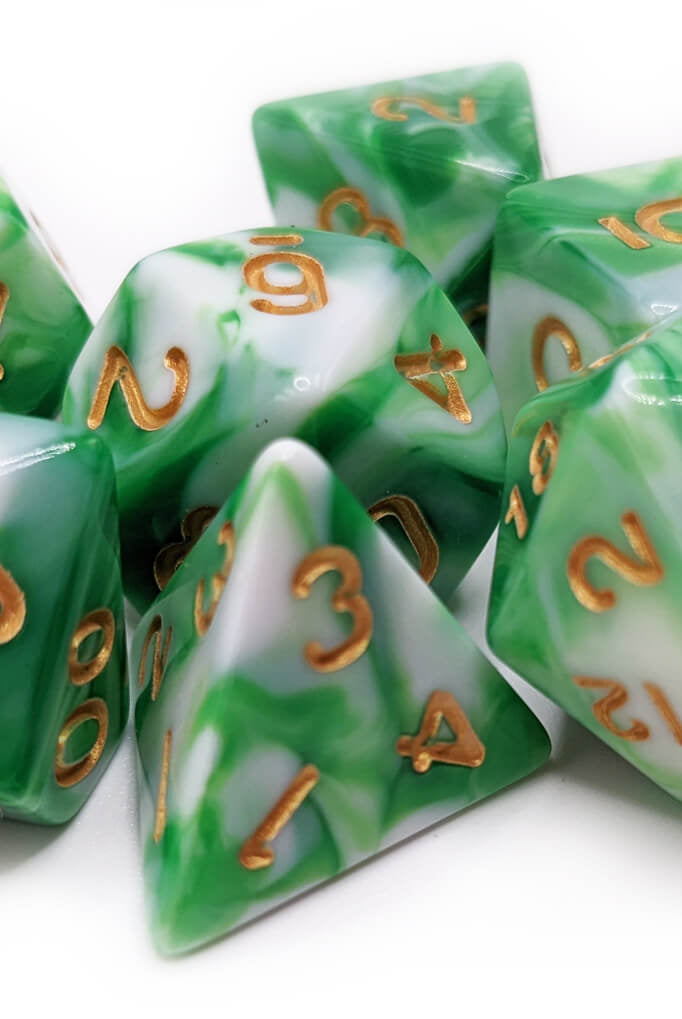 DnD Dice Farseer Green 2