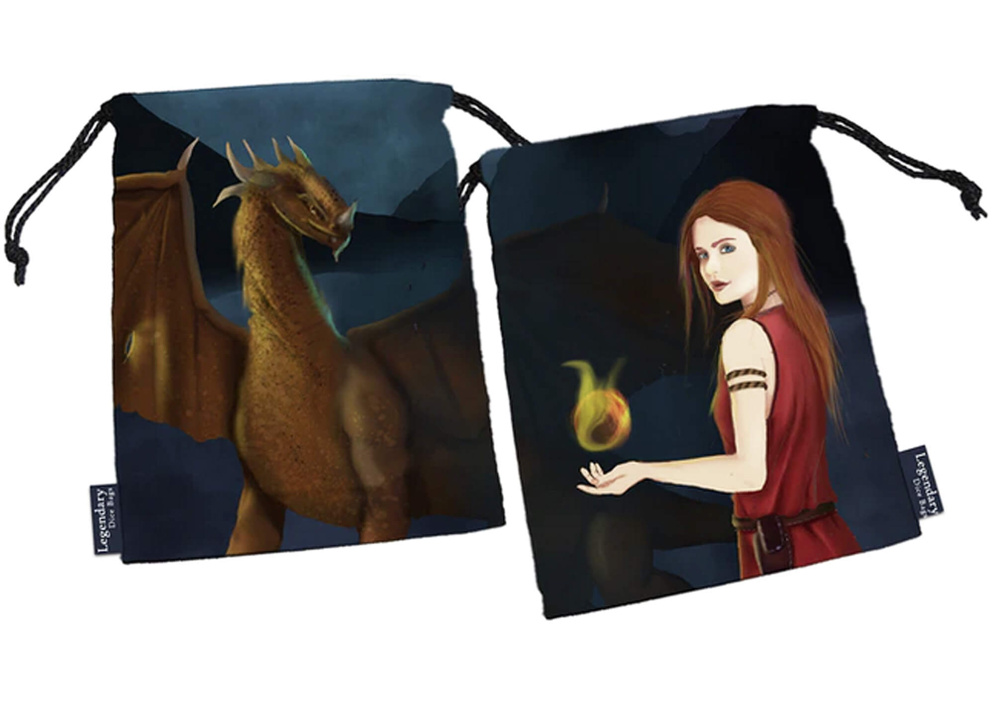 DND Dice Bag Dragon Caller