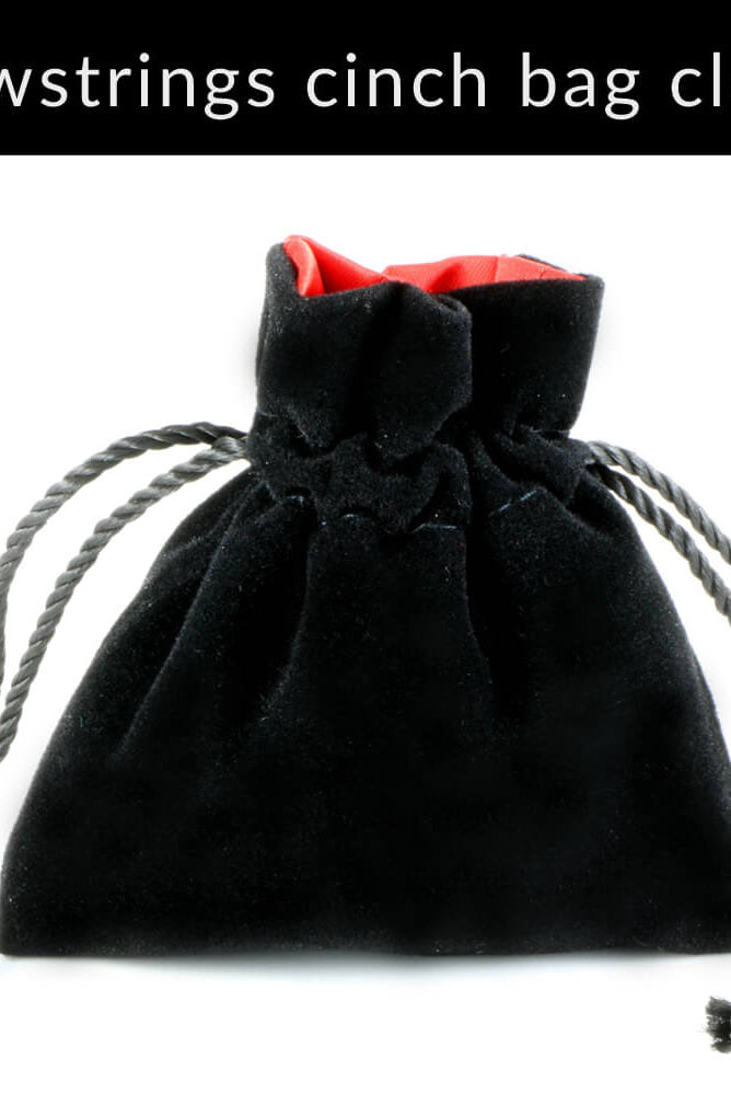 Drawstring Dice Bag