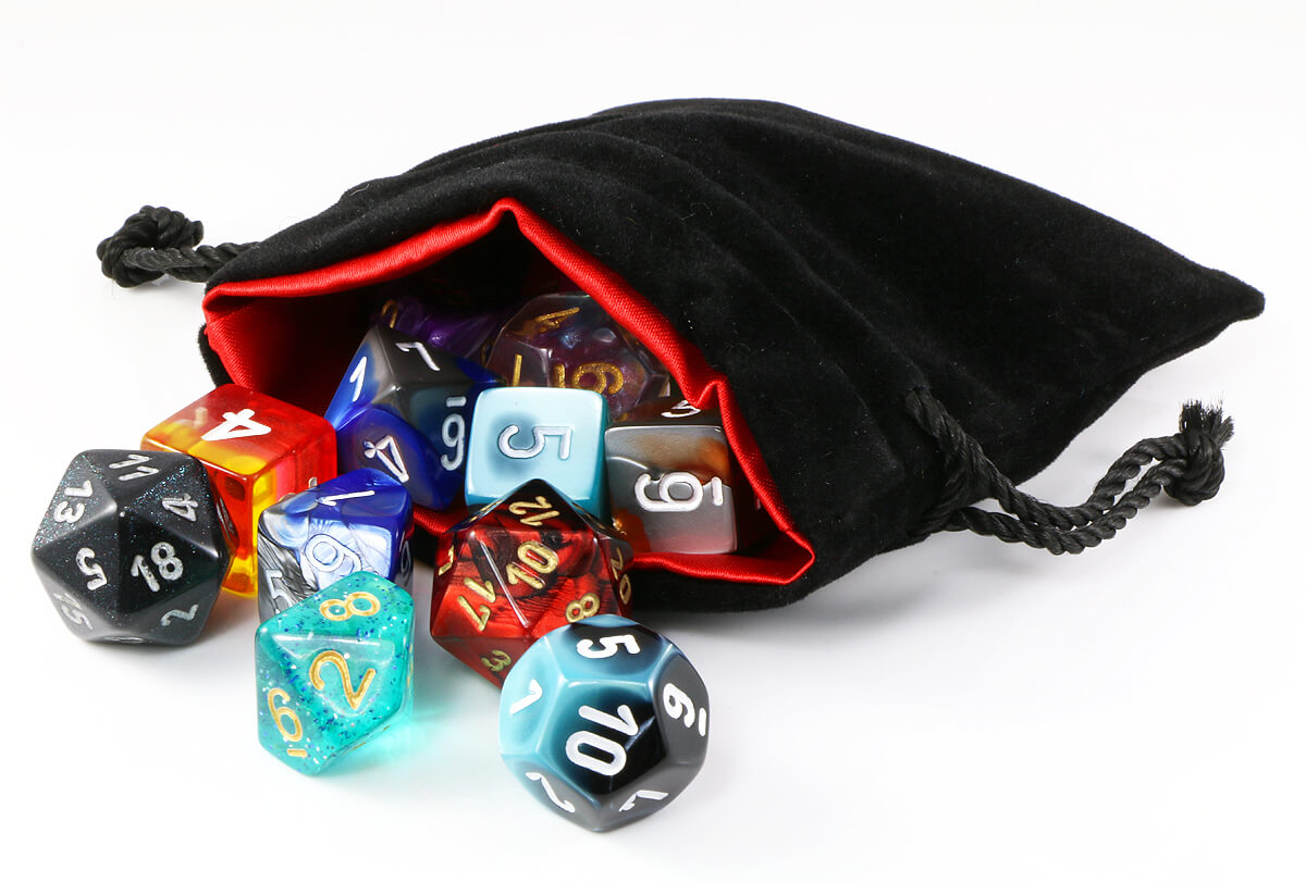 Red Dice Bag