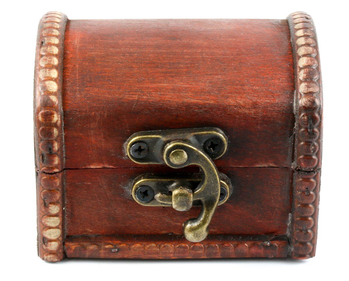 Brown Dice Box