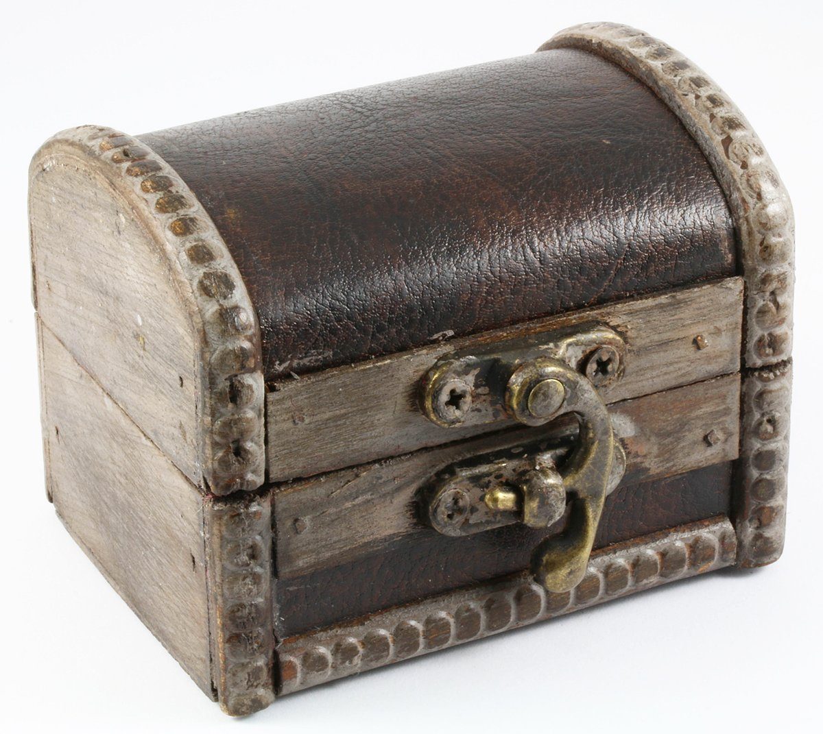 Dice Box Distressed Brown