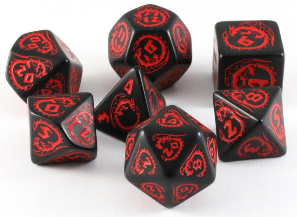 Dragon Dice Black With Red