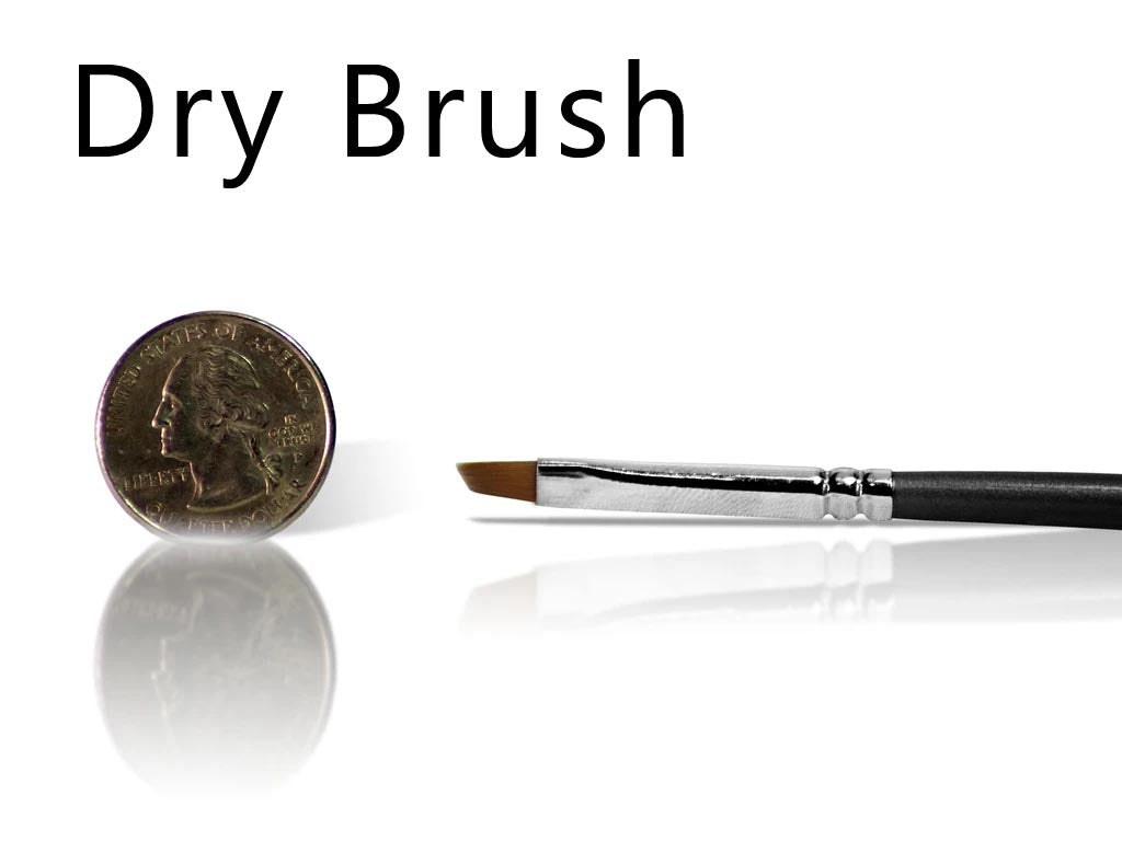 Miniatures Dry Brush