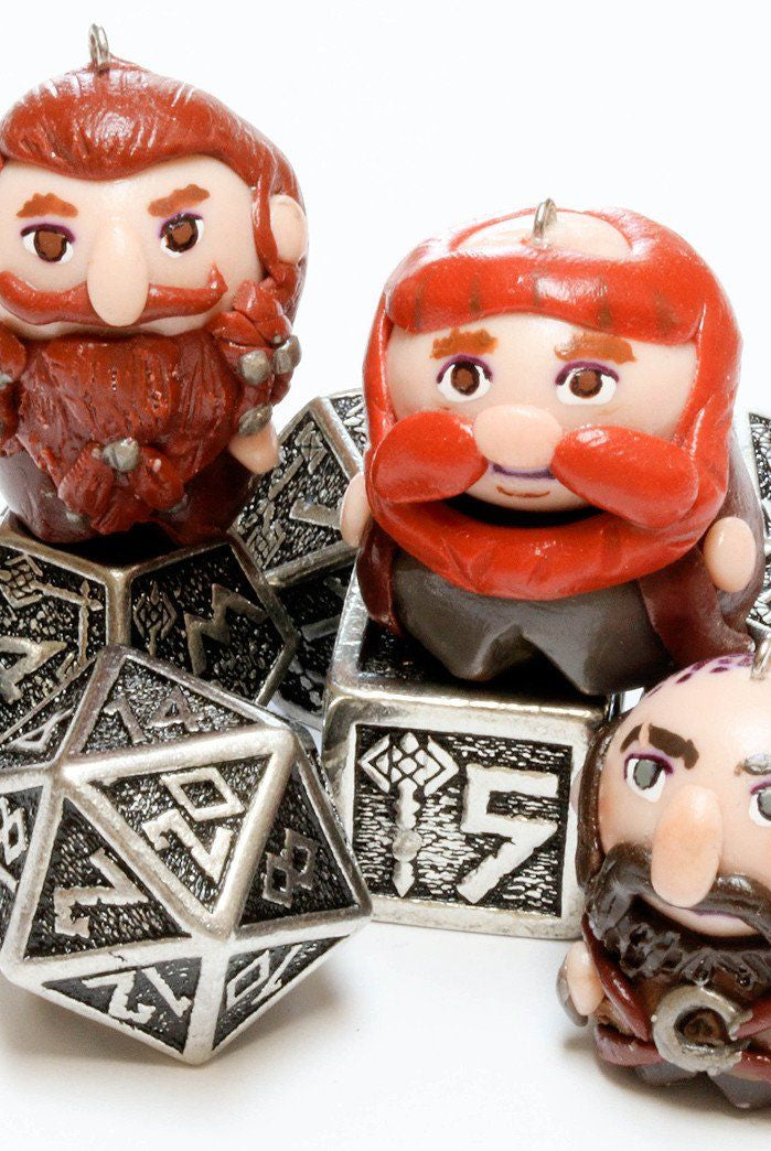 Metal RPG Dice Dwarven