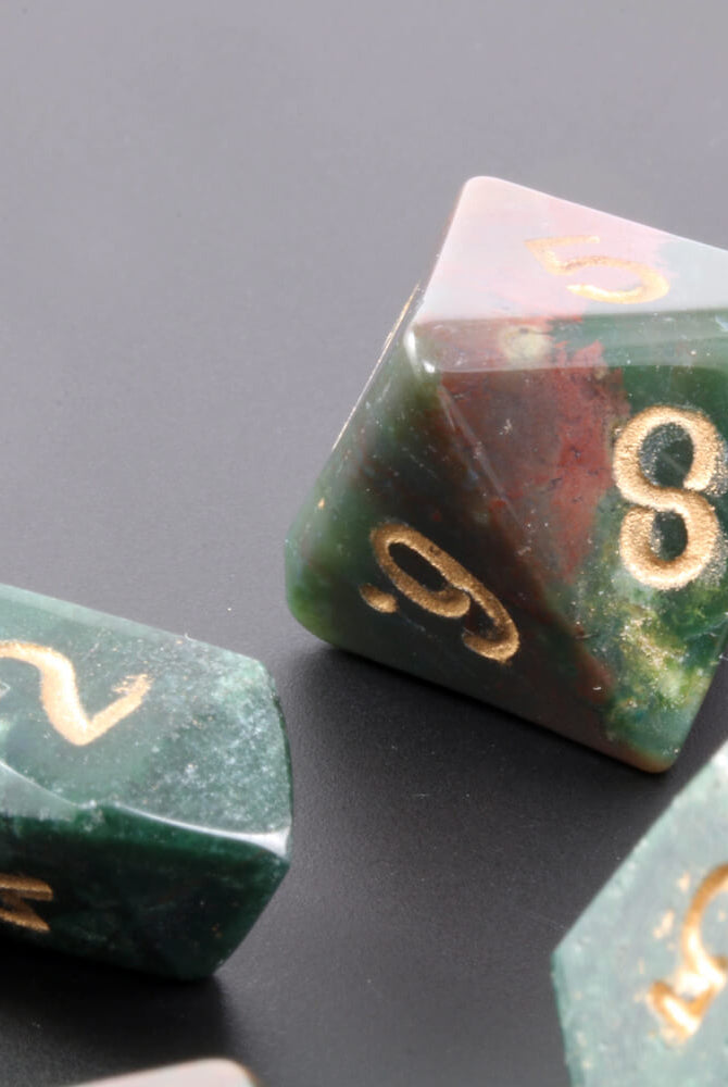 real dnd stone dice