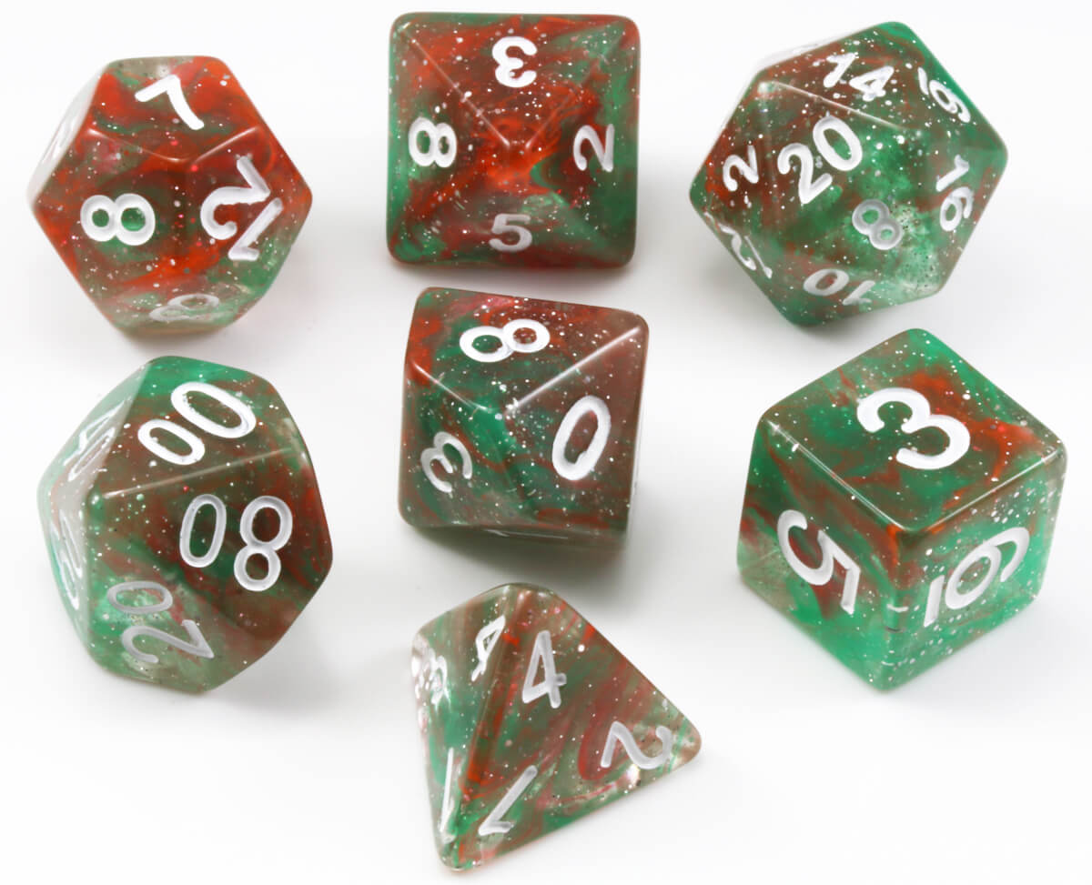 D&D Galaxy Nebula Dice