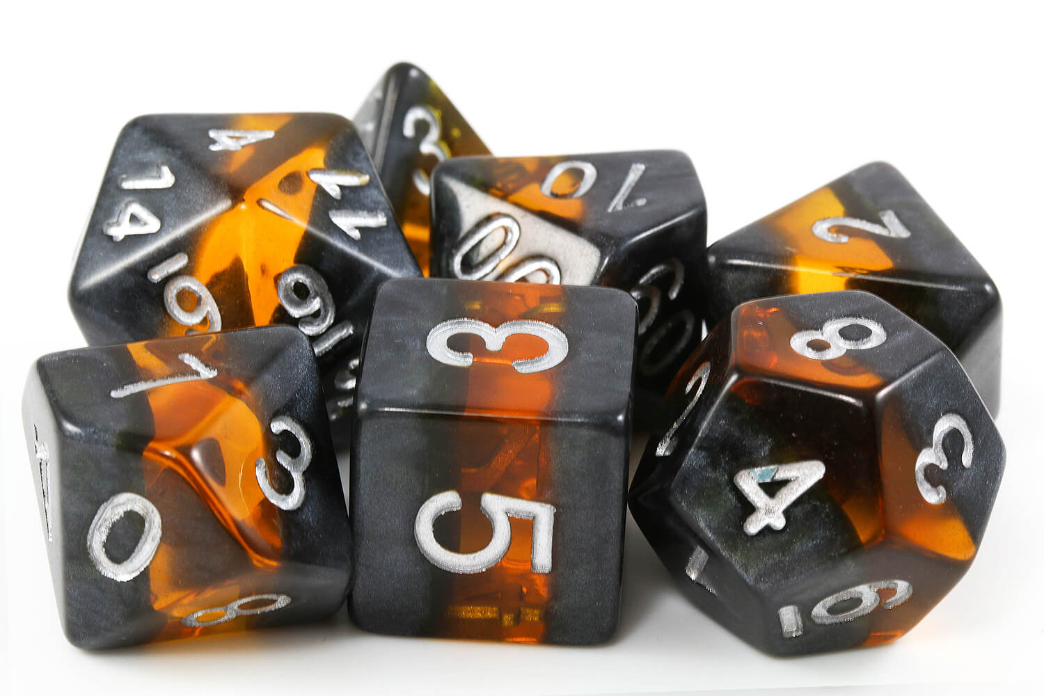 Elfstone Dice Amber
