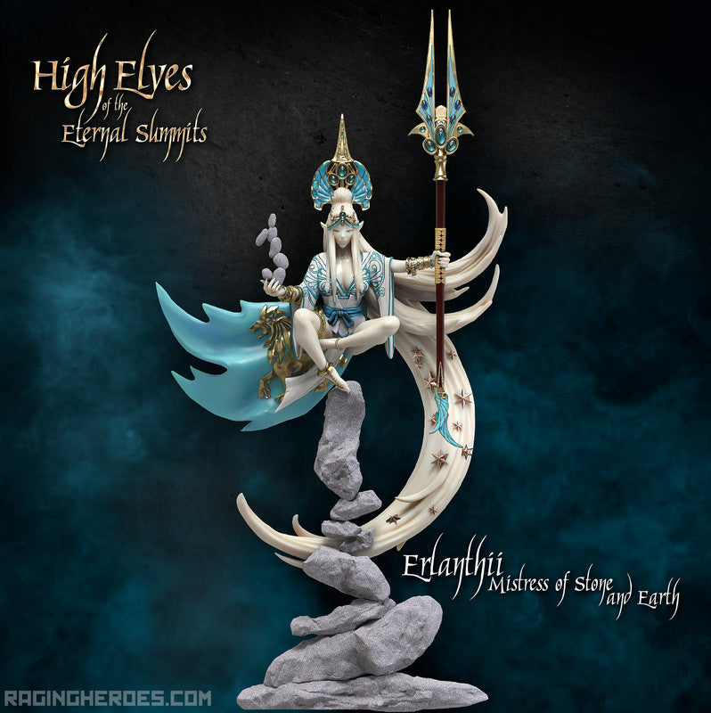 Raging Heroes Miniatures (Erlanthii, Mistress of Stone and Earth)