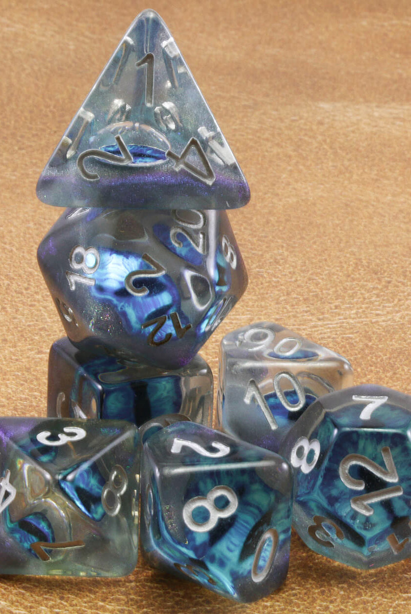Blue Monster Eye Dice 3