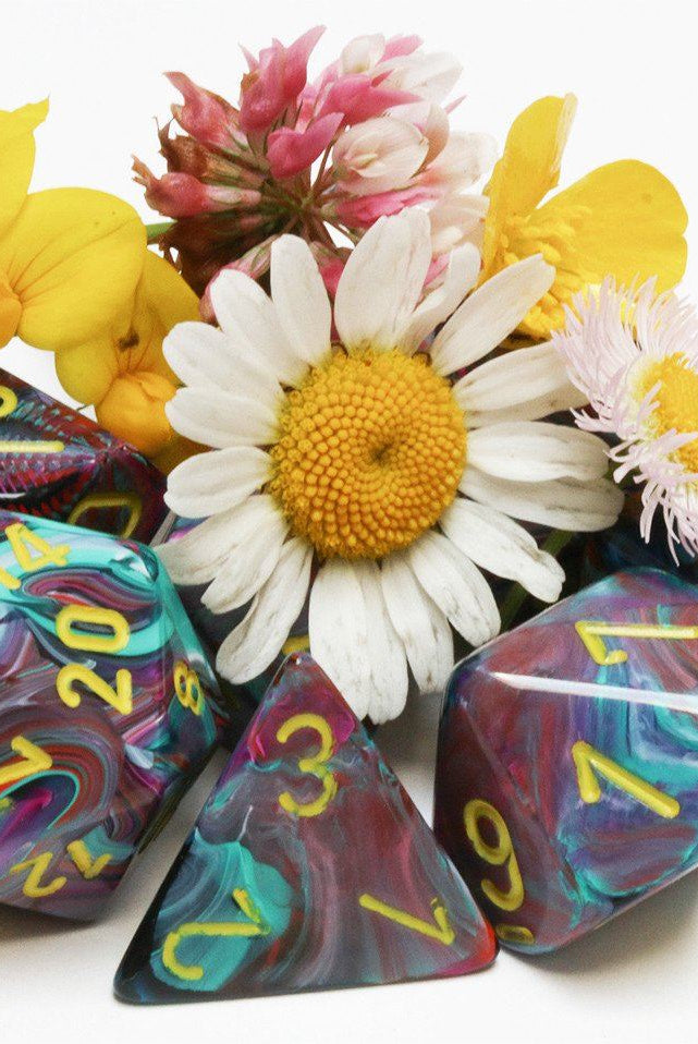 RPG Dice Festive Mosaic