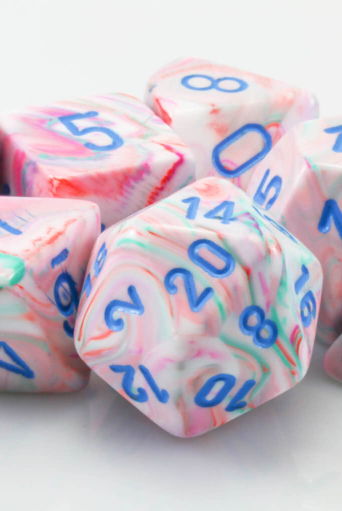 Festive Pop Art Dice