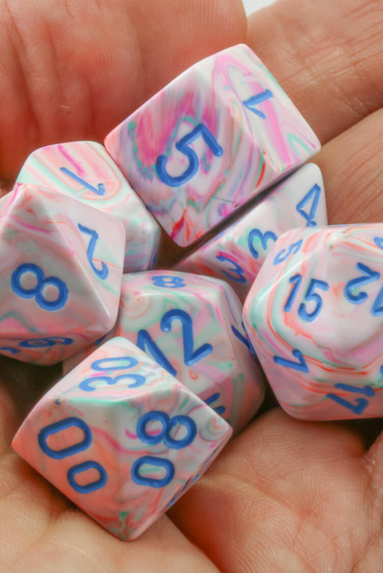 Pastel D&D Dice