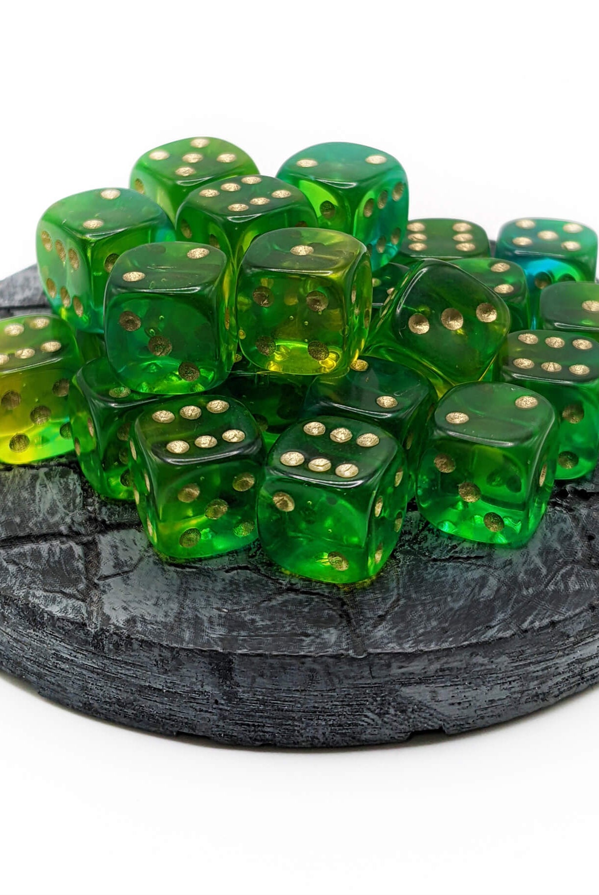 Firefly dice aqua d6 dice sets