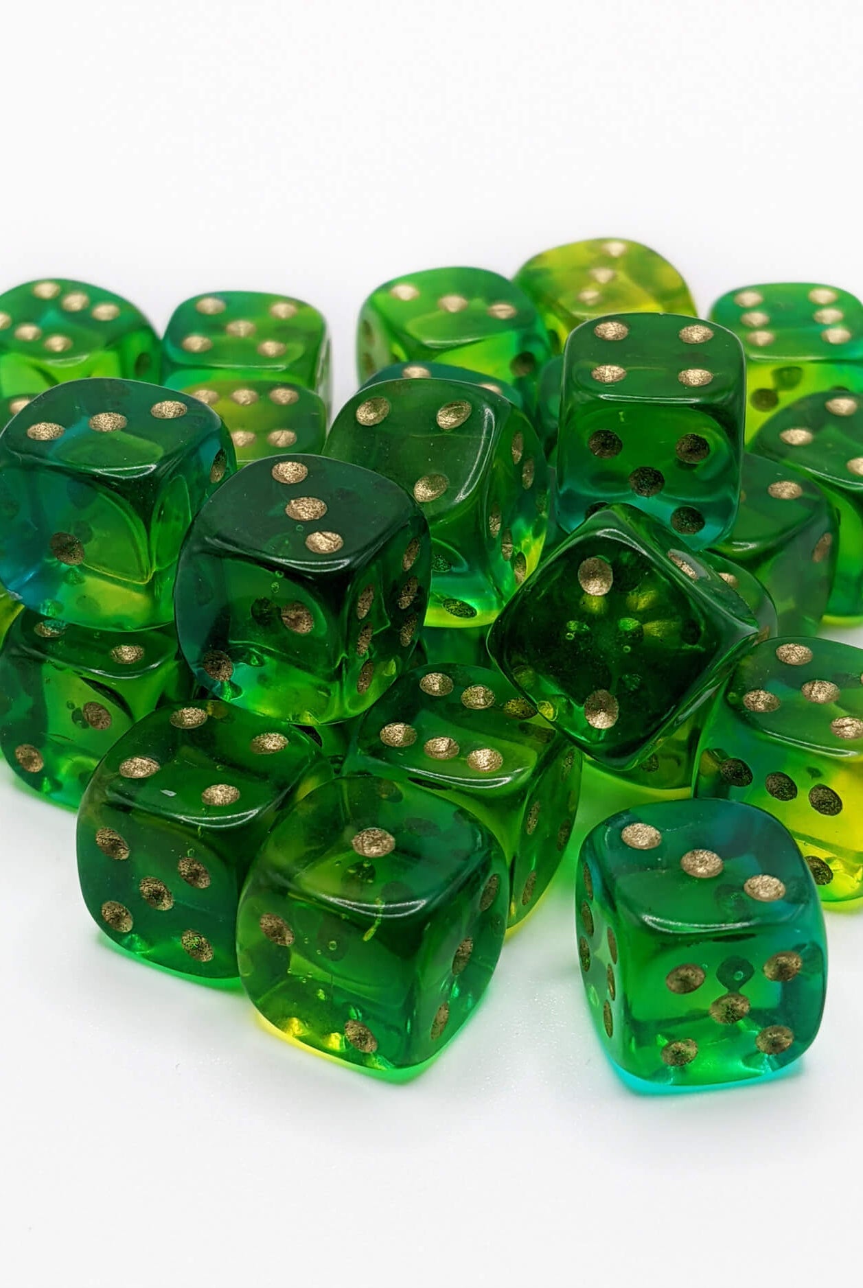 Firefly aqua dice d6