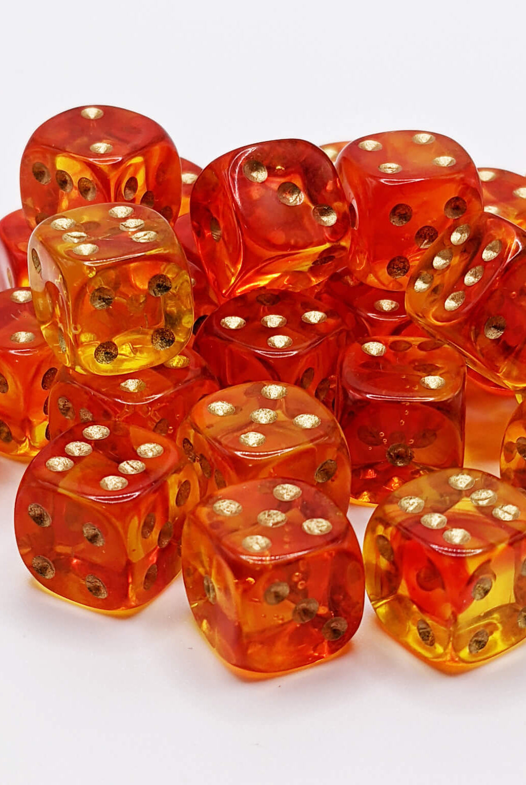 Firefly dice orange and red d6 second picture