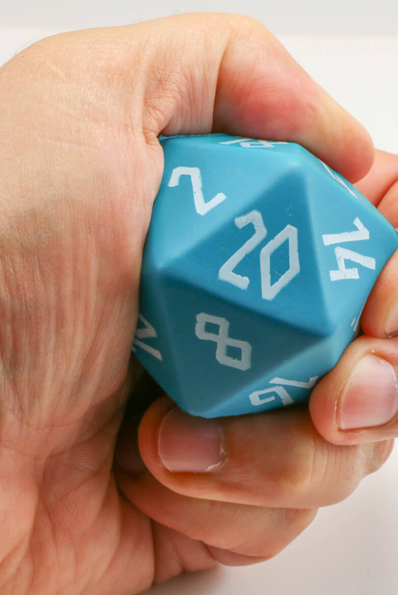 Squishy foam d20