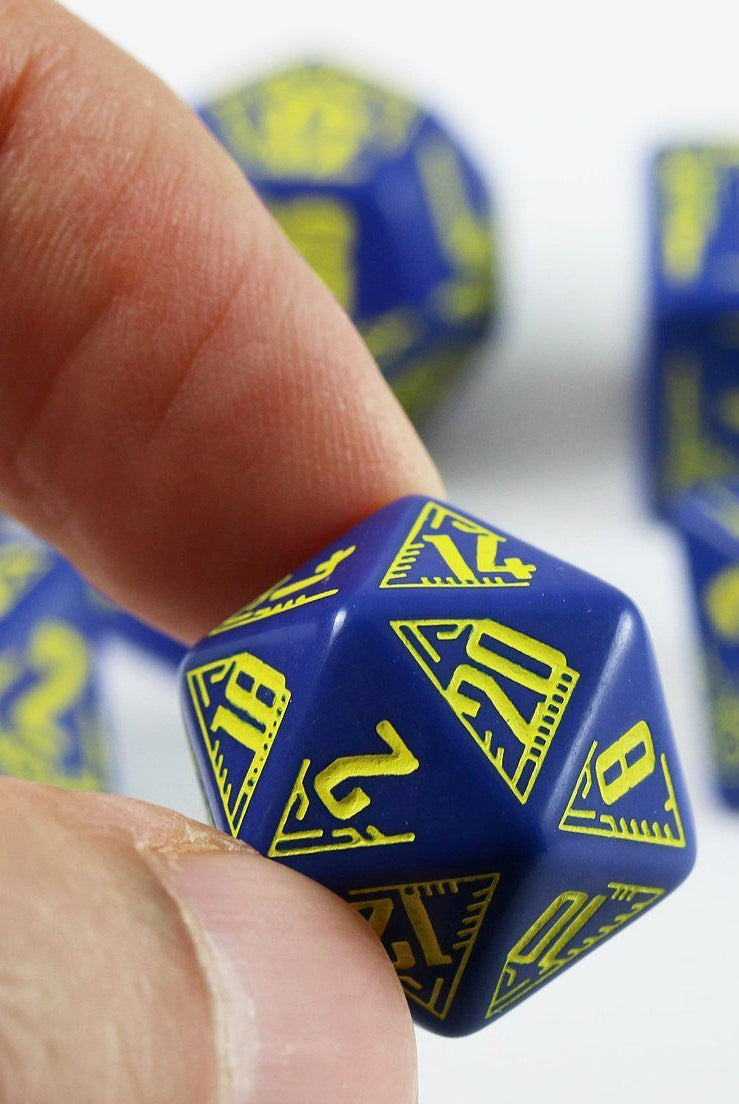 Galactic sci-fi dice d20