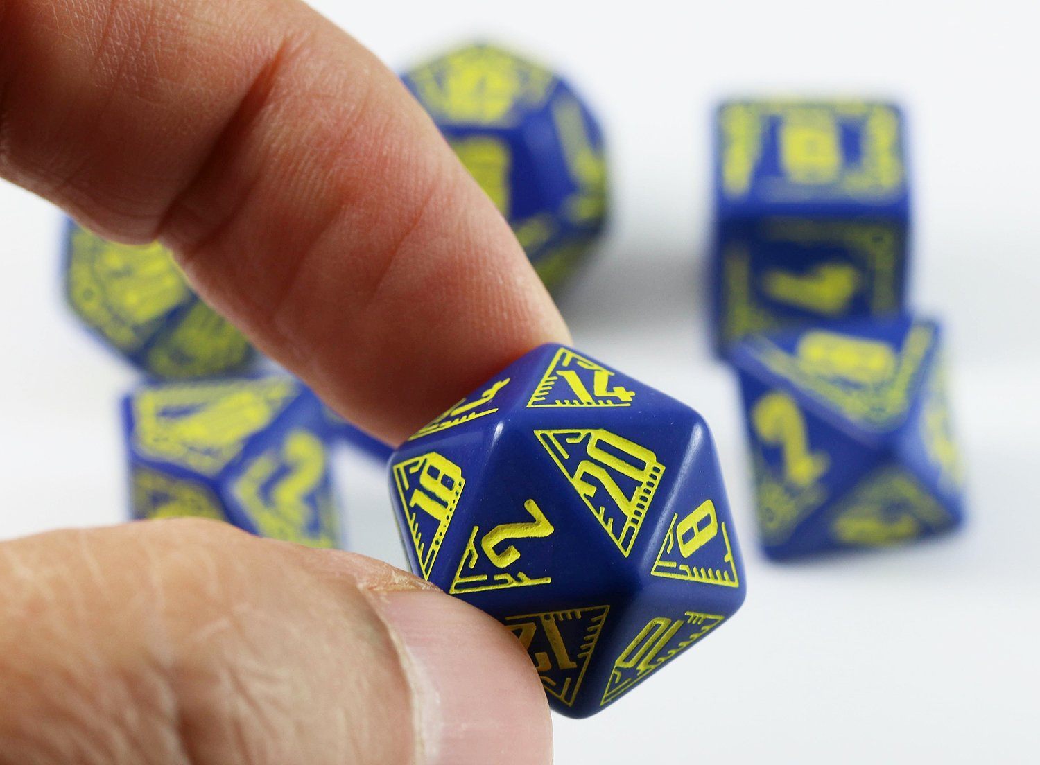 Galactic sci-fi dice d20