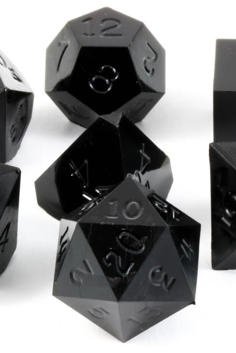 Gamescience Dice Opaque Black