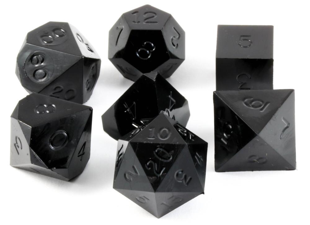 Gamescience Dice Opaque Black