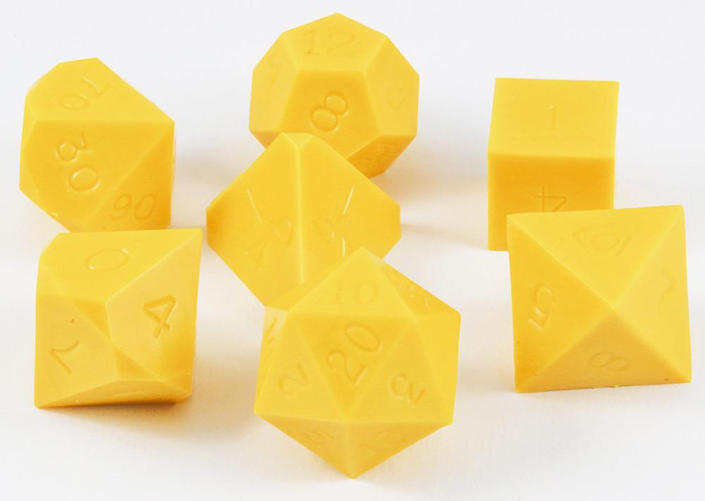 Gamescience Dice Opaque Yellow