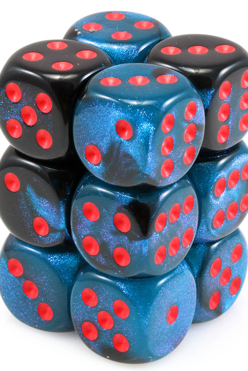 Gemini Dice Black and Starlight