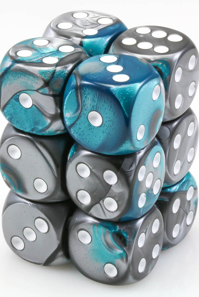 Gemini Steel and Teal d6
