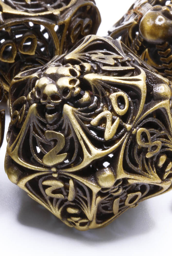 Gold Death Dice