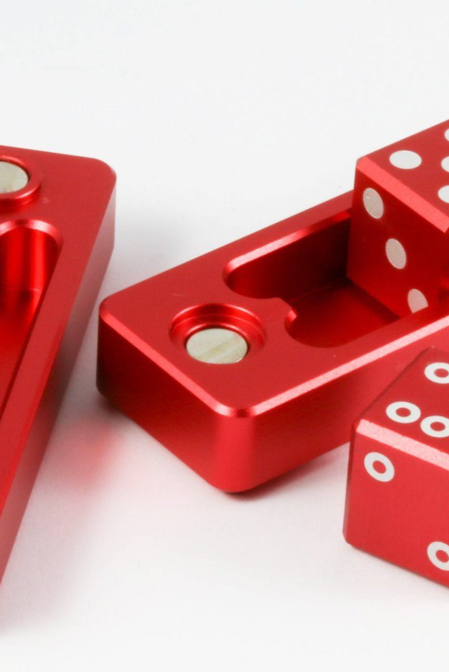 d6 Gravity Dice Crimson