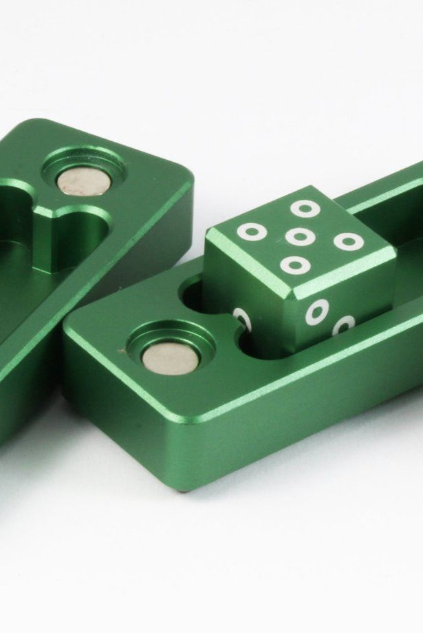 d6 Gravity Dice Emerald