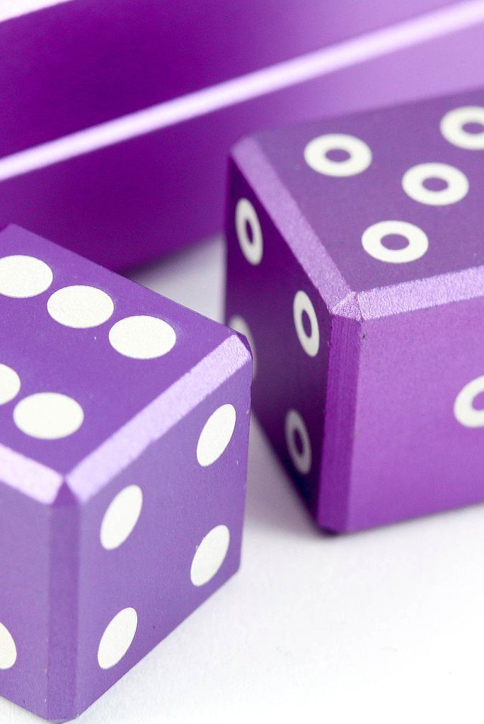 Aluminum d6 dice Royal