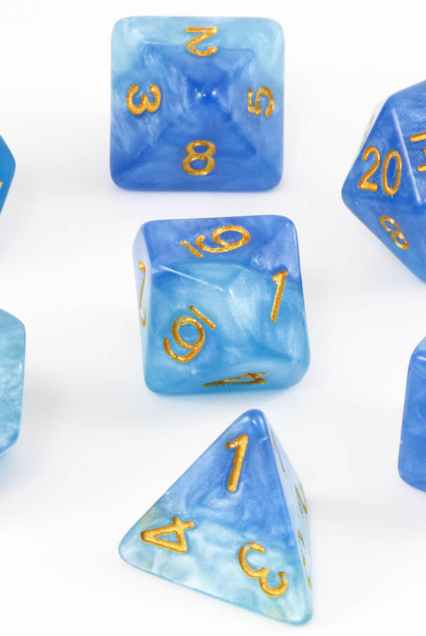 Halfsies Dice Sky Current